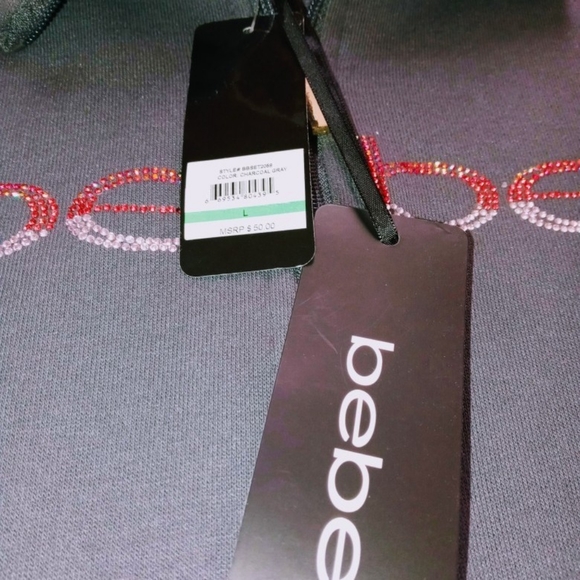 bebe|Zip Sweatshirt - Picture 2 of 3